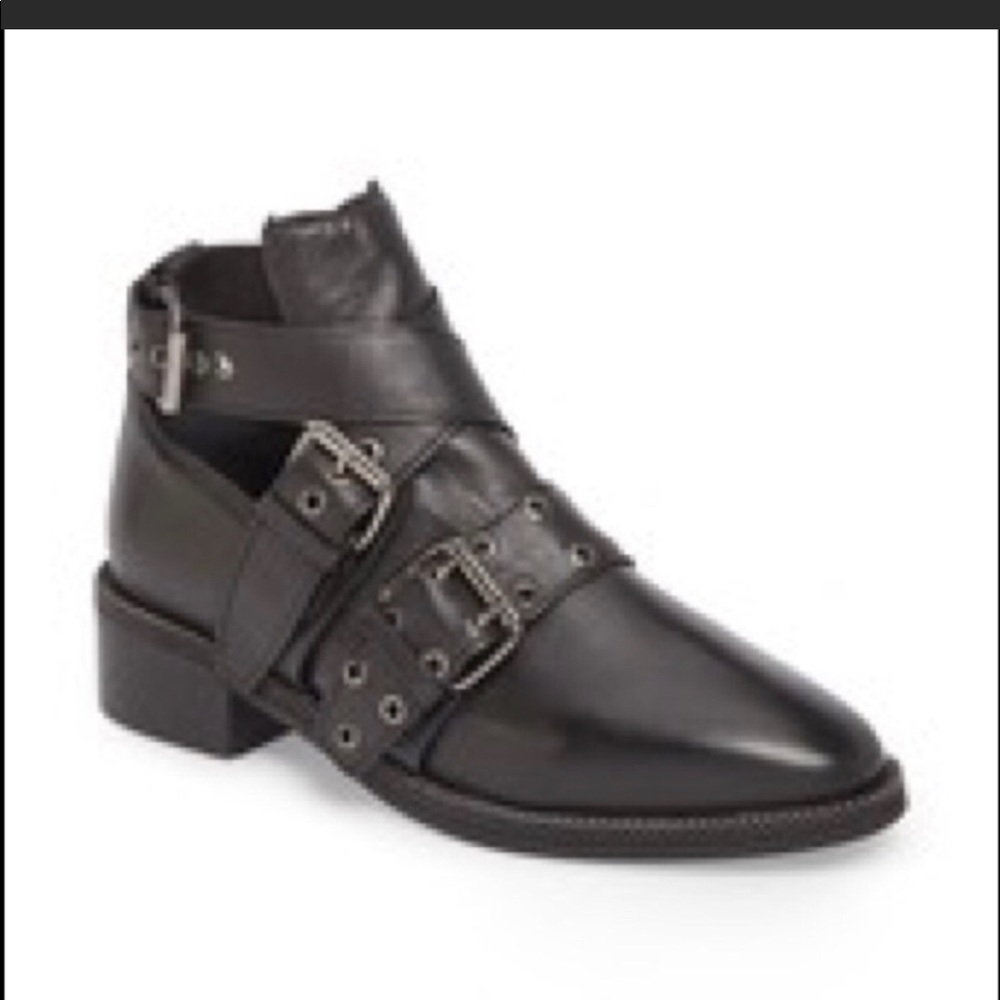 Adrian Cutout Ankle Boot Topshop 8.5